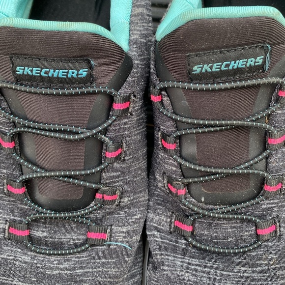 Skechers, girls running shoe, size 6.5, slip-one, - Picture 12 of 12